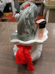 vtg 1973 Jim Beam Trophy series Tiffany the poodle whisky decanter Empty