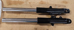 Black Front Forks Tubes sliders OEM Harley Touring FLHX Road Glide Ultra 49mm