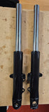 Black Front Forks Tubes sliders OEM Harley Touring FLHX Road Glide Ultra 49mm