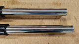 Black Front Forks Tubes sliders OEM Harley Touring FLHX Road Glide Ultra 49mm