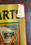VTG Antique 1939 The Arts By Hendrik Willem Van Loon Hardback Cover Books