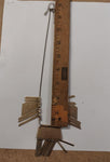 Vtg Gold Tone Tribal Egyptian Cleopatra Choker Necklace Estate Great Look!
