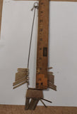 Vtg Gold Tone Tribal Egyptian Cleopatra Choker Necklace Estate Great Look!