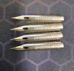 C Howard Hunt Pen Co DIP PEN NIB/TIP CALLIGRAPHY FOUNTAIN Droop Point Round USA