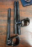 NOS PSR 51mm Black Handlebar Clamp Grip Clip On Custom Kawasaki KTM Aprilla