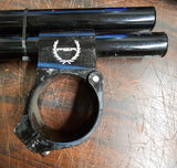 NOS PSR 51mm Black Handlebar Clamp Grip Clip On Custom Kawasaki KTM Aprilla