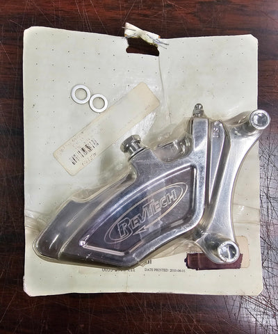 Revtech Chrome Front Right Brake Caliper 1984-1999 Harley Sportster Dyna Touring