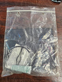 NOS Pro-One Performance Black Chrome Motorcycle Billet Speaker Cover Trim Harley