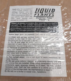 Liquid Flames 3-Dimensional Decal Motorcycle Helmet Tank Vehicle Exterior Graphi