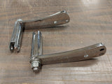 New T/O Highway Pegs Mounts Harley Dyna FXD FXDL OEM Superglide Lowrider