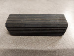 Black Bike Pedal Kicker Rubber Harley Indian Knucklehead Panhead Chopper Bobber