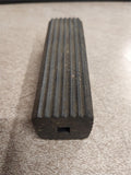 Black Bike Pedal Kicker Rubber Harley Indian Knucklehead Panhead Chopper Bobber