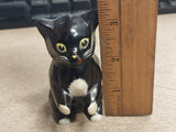Vintage 1950's F&F Mold & Die Works Black Cat Saltshaker Dayton Ohio