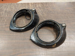 Accessory K-D Lamp Headlight Bezel with Indicator Lamp 1939 Ford Pair Used