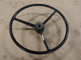 Vintage Black 18" 1956 Buick Steering Wheel Hot Rod GMC Vehicle Auto