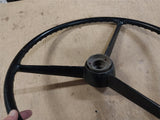 Vintage Black 18" 1956 Buick Steering Wheel Hot Rod GMC Vehicle Auto