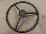 Vintage Black 18" 1956 Buick Steering Wheel Hot Rod GMC Vehicle Auto