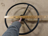Vintage Black 18" 1956 Buick Steering Wheel Hot Rod GMC Vehicle Auto