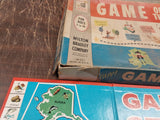 Vintage 1960's Milton Bradley Game of the States Board Game Made in USA Used