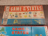Vintage 1960's Milton Bradley Game of the States Board Game Made in USA Used