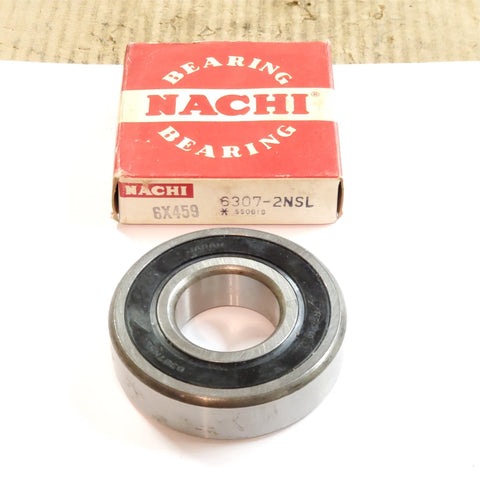 6300 Series Deep Groove Radial Ball Bearing W/Snap Single Row Nachi 6307-2NSL