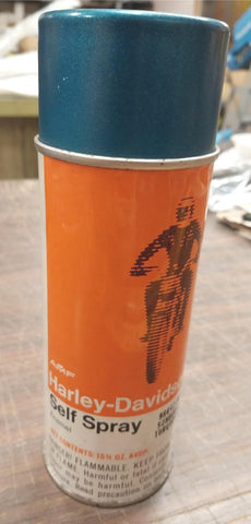 NOS Self Spray Paint Sunburst Turquoise Harley FLH Shovelhead Panhead 98607-DD