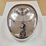 Harley Screaming Eagle football Flatback Air cleaner Chrome cover Bagger Touring