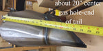 6 gallon Stretched Flatside Fatbob gas tanks Harley 1984^ Custom Softail Chopper
