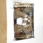New Chrome Old Style front fork headlight tins 1980-1984 Harley Hydraglide FL