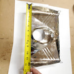 New Chrome Old Style front fork headlight tins 1980-1984 Harley Hydraglide FL
