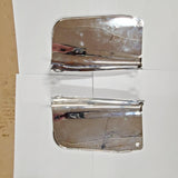 New Chrome Old Style front fork headlight tins 1980-1984 Harley Hydraglide FL