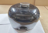 Custom Black Harley Old Skool Chopper Peanut Gas Tank Tunnel Triumph Honda W Cap