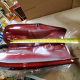 Red Factory Paint Gas Fuel Tank Honda CB 400 450 500 550 750 OEM 1970's Clean