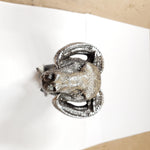 Chrome Rams Head Custom TRAILER HITCH COVER 2" HITCH RECEIVER INSERT 3D METAL