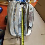 NOS Harley FXDWG Dyna Wideglide Raw Steel Fat Bob Gas Fuel Petrol Tank Reservoir