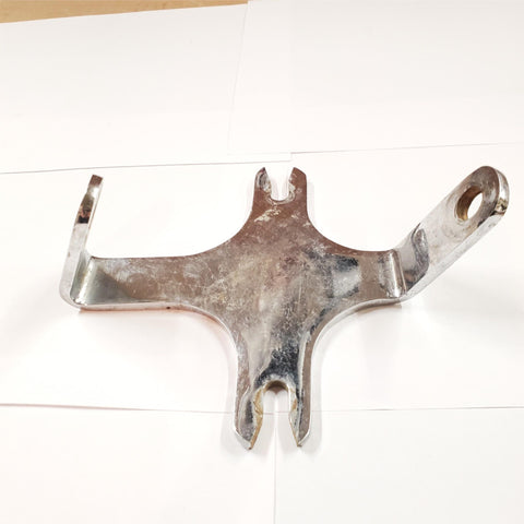 Chrome Harley Honda Headlight Custom Mount Bracket Old Skool Chopper Ironhead