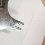 Chrome Harley Honda Headlight Custom Mount Bracket Old Skool Chopper Ironhead