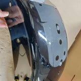 Rear Fender Harley Softail Fatboy Vivid Black Double pinstripe 200 tire FLSTF