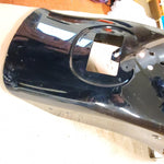 Rear Fender Harley Softail Fatboy Vivid Black Double pinstripe 200 tire FLSTF