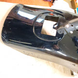 Rear Fender Harley Softail Fatboy Vivid Black Double pinstripe 200 tire FLSTF