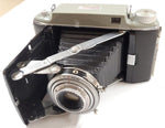 vtg KODAK TOURIST II CAMERA W/ORIGINAL LEATHER CASE PHOTOGRAPHY PHOTO