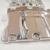 Chrome Rocker boxes Harley Twin Cam FLST Softail Touring FXD Dyna OEM Set Nice!