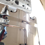 Chrome Rocker boxes Harley Twin Cam FLST Softail Touring FXD Dyna OEM Set Nice!