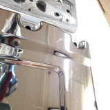Chrome Rocker boxes Harley Twin Cam FLST Softail Touring FXD Dyna OEM Set Nice!