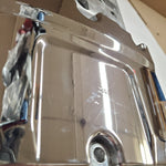 Chrome Rocker boxes Harley Twin Cam FLST Softail Touring FXD Dyna OEM Set Nice!
