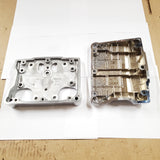Chrome Rocker boxes Harley Twin Cam FLST Softail Touring FXD Dyna OEM Set Nice!