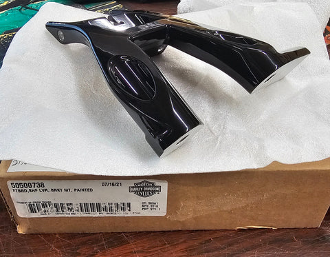 OEM Harley Shifter Lever Floorboard Mount Bracket M8 NOS Softail FLSL 50500738