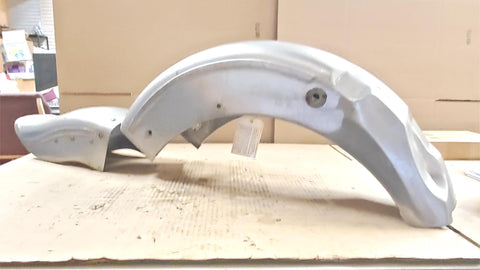 Hinged Rear Fender No Taillight Harley 1958-84 Shovelhead Panhead 71^ FX 4 speed