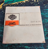OEM Harley Davidson 0.010" OS Piston Ring Set NOS Sportster 1100 XLH XL 22273-86