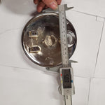 OEM 1989-91 Live To Ride Gas cap Door cover Harley FLH Ultra Classic Gold Chrome